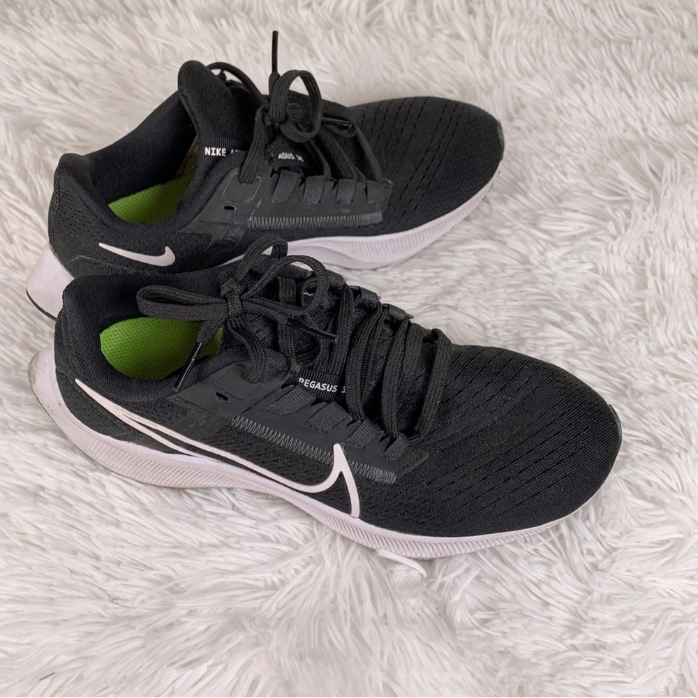Nike air zoom Black and White‎ Athletic Sneakers low top